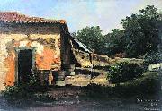 Antonio Parreiras My first oil study oil painting